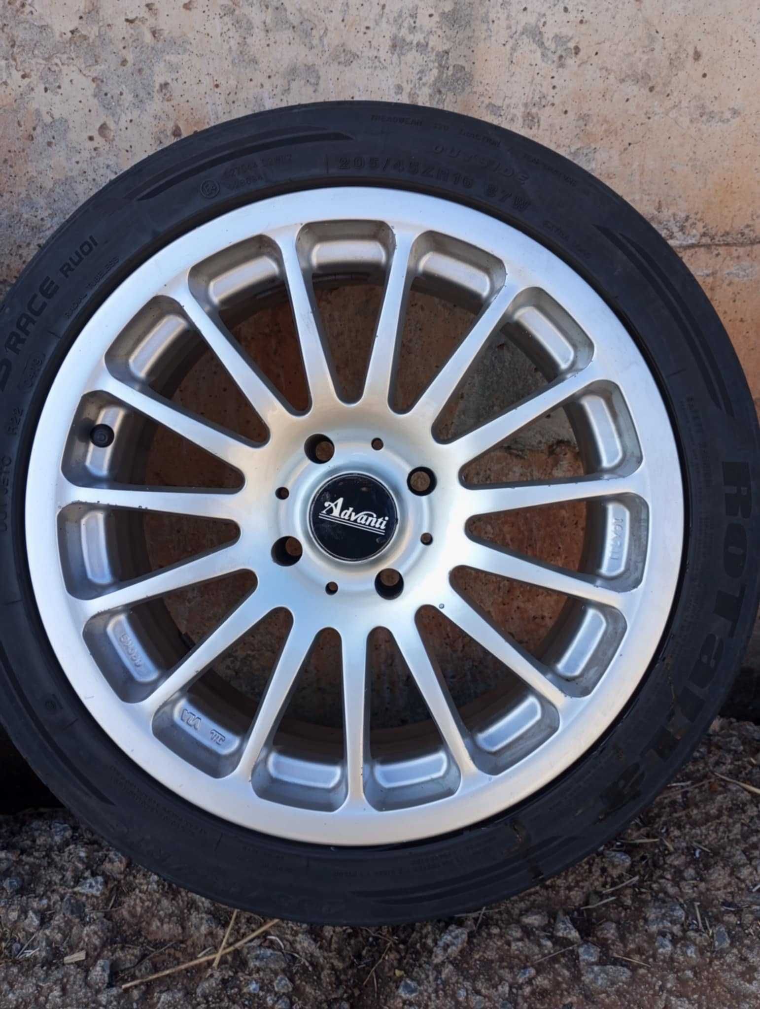 Jantes Advanti Racing R16 4x108