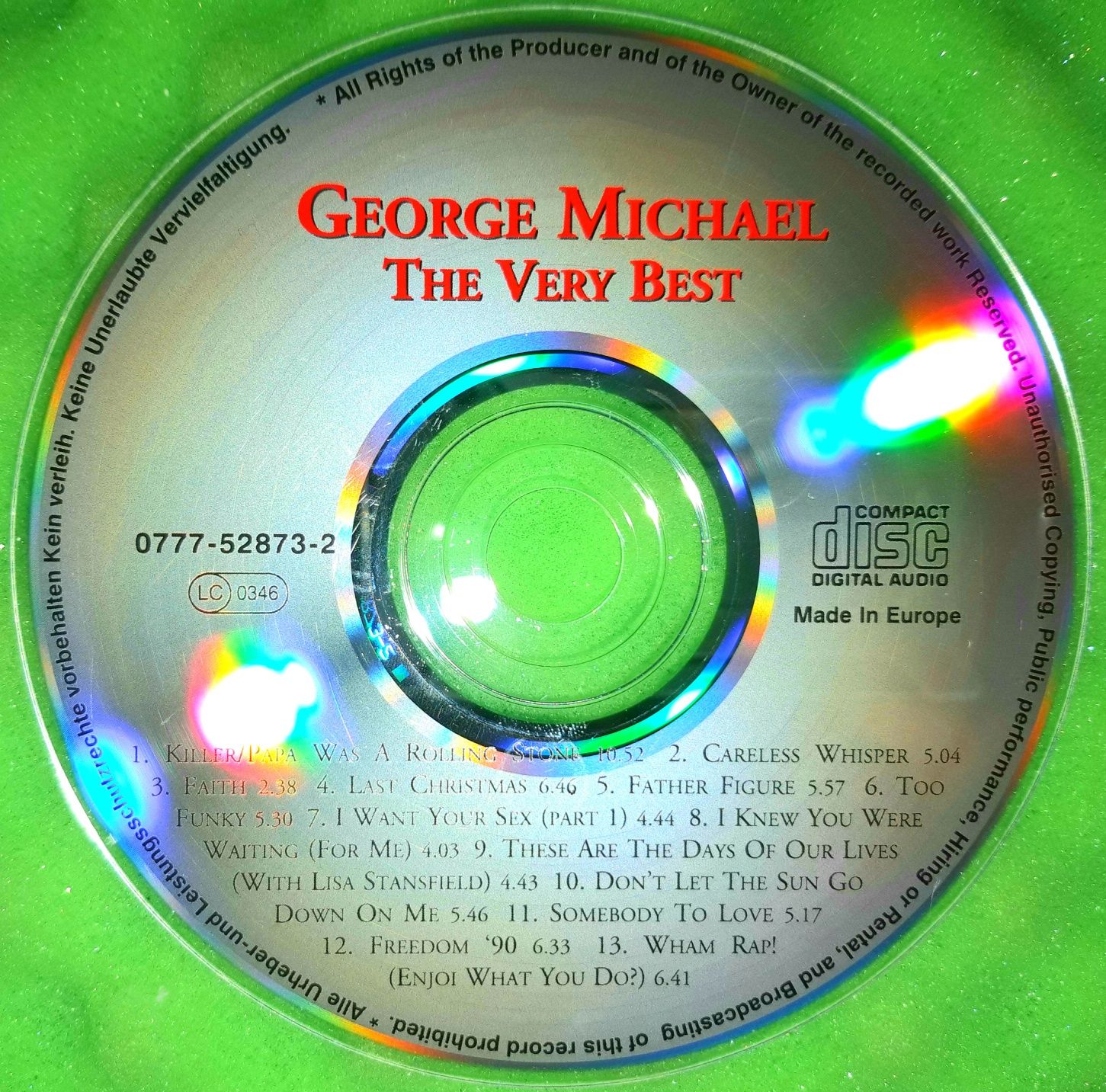 George Michael – The Very Best (CD, 1995)