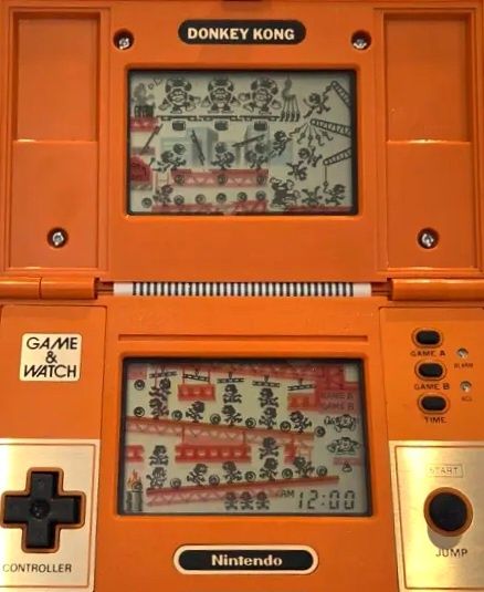 Nintendo Donkey Kong DK-52 Game & Watch Original Japan 1982 Como Nova