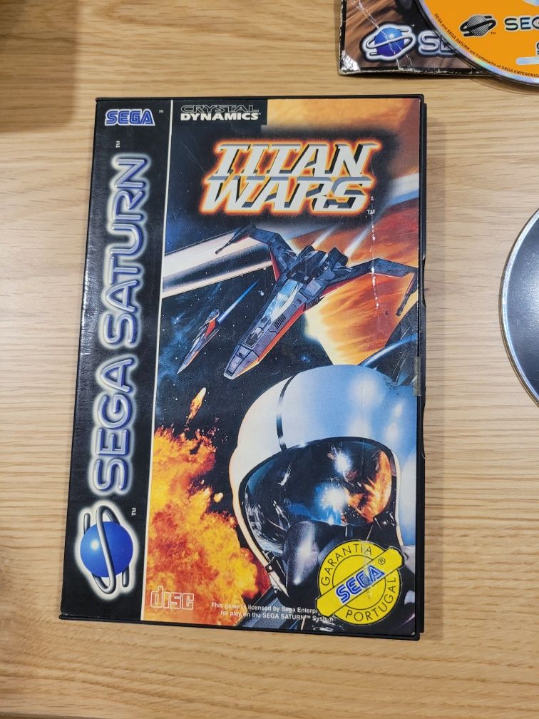 Sega saturn + volante + jogos