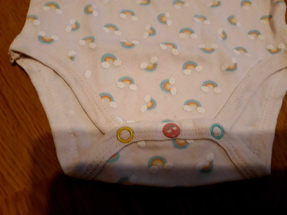 Zestaw body na krótki rękaw 5 10 15 rozmiar 62