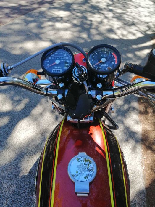 Yamaha XS2 650cc 1972 (Arranque elétrico)