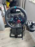 Kierownica Logitech g29 + shifter z stojakiem