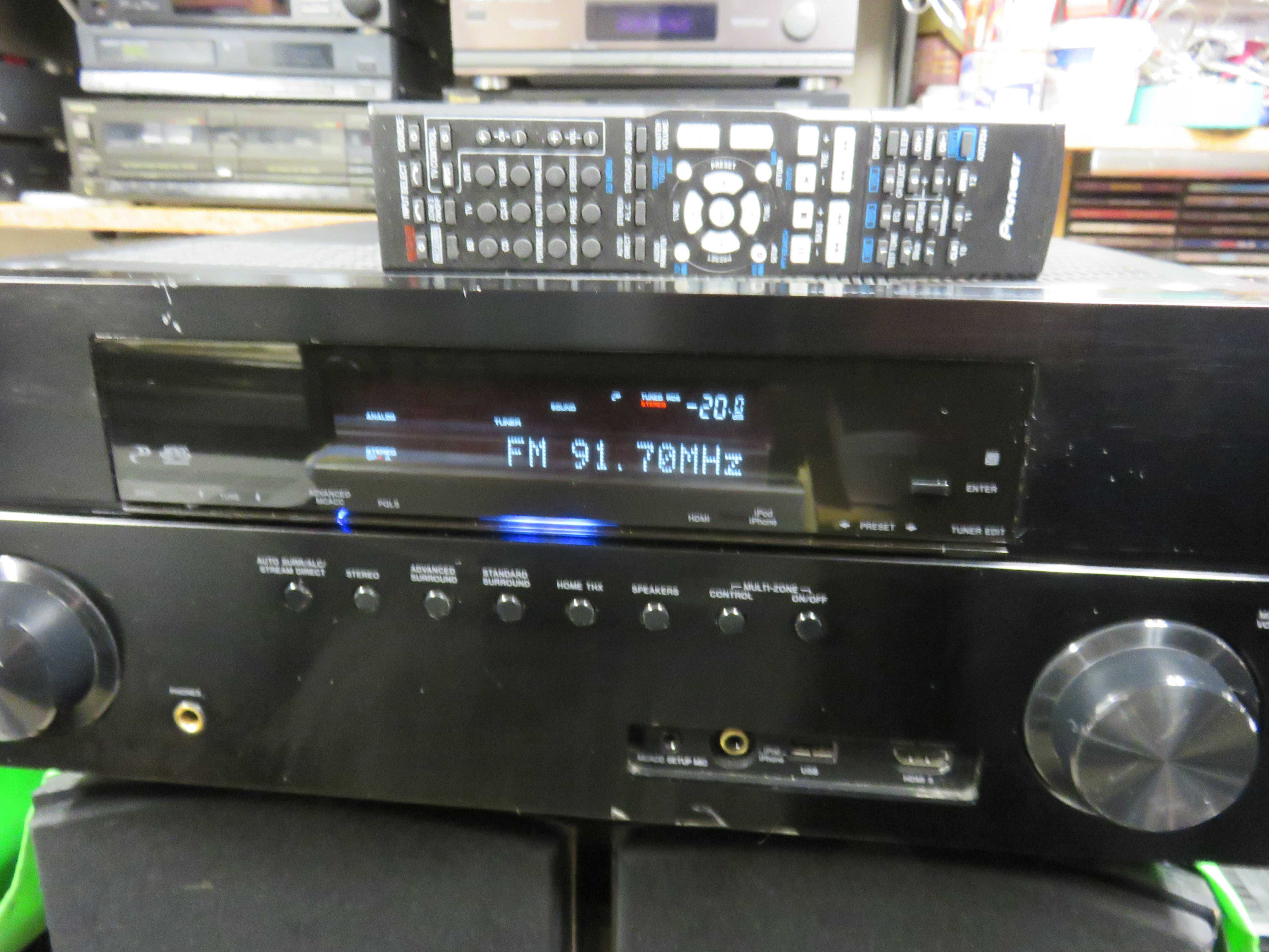 Amplituner Pioneer VSX-LX53 HDMI optyka Pilot USB