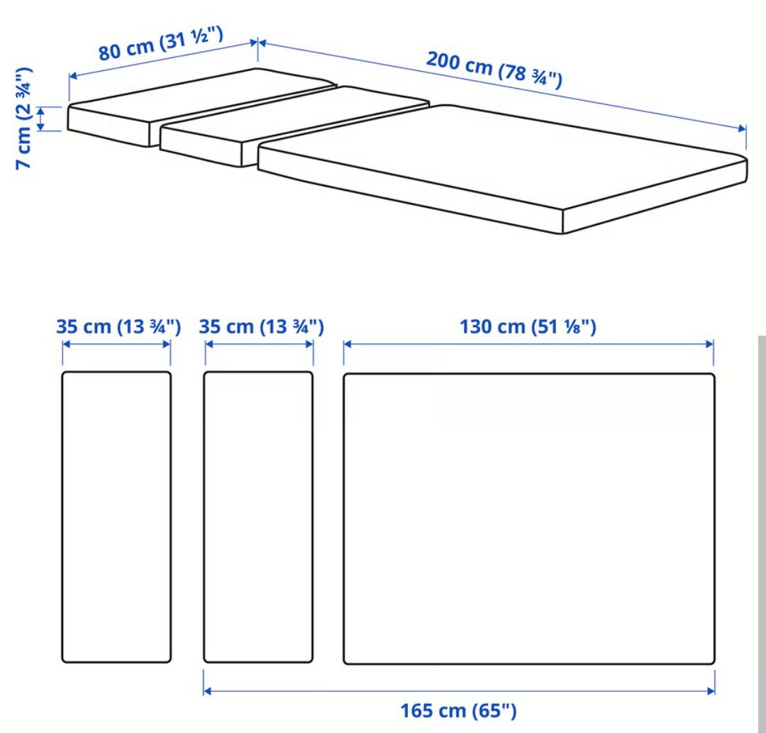 Łóżko dziecięce które rośnie drewniane IKEA Sundvik + materac IKEA Plu