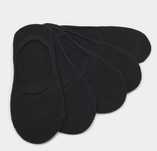 Skarpetki 5 pack Sinsay czarne stopki 39/41