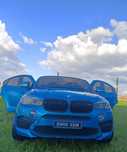 Auto autko samochód na akumulator dwuosobowe dla dzieci BMW X6M 2x120W