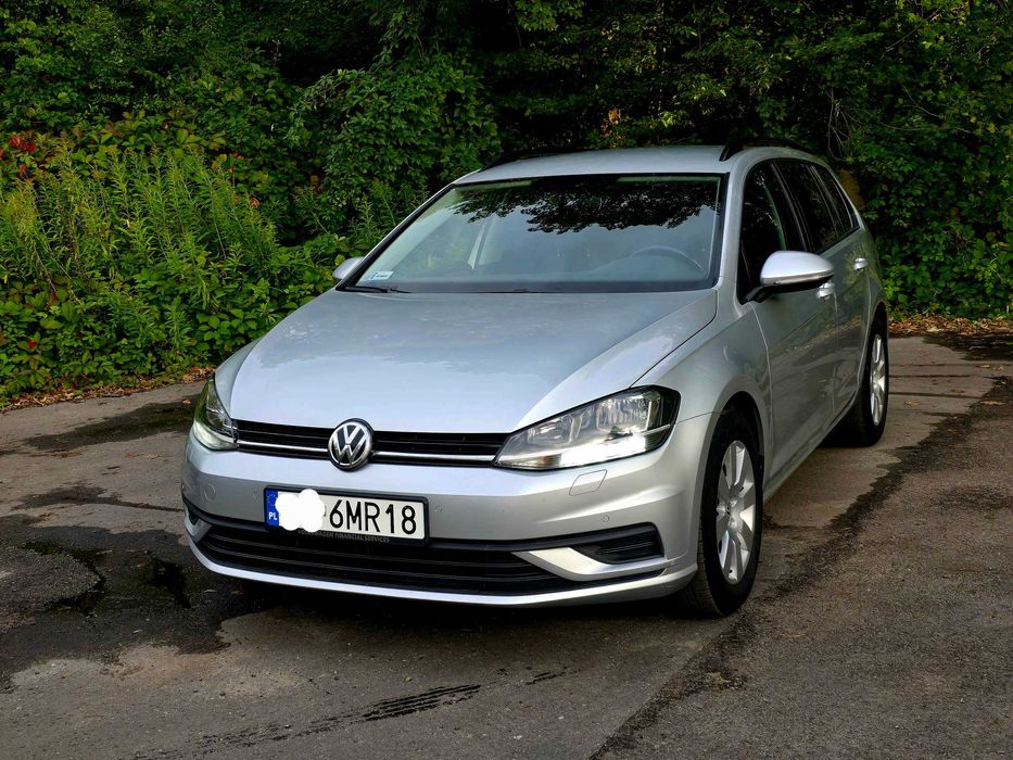VW Golf 2019r 1.6TDi Salon PL. ASO, 2kpl kół, Faktura Vat 23%. Ładny