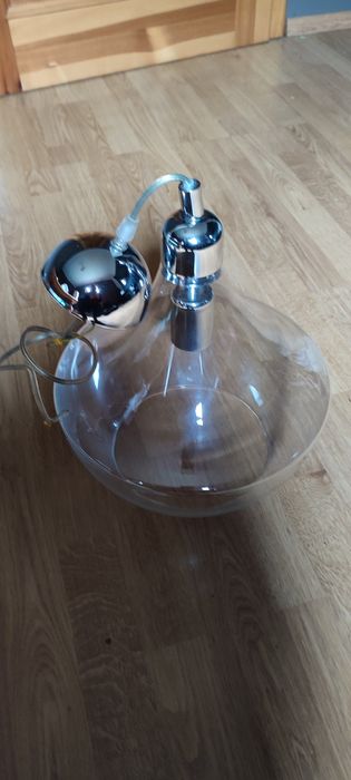 Lampa sufitowa szklana