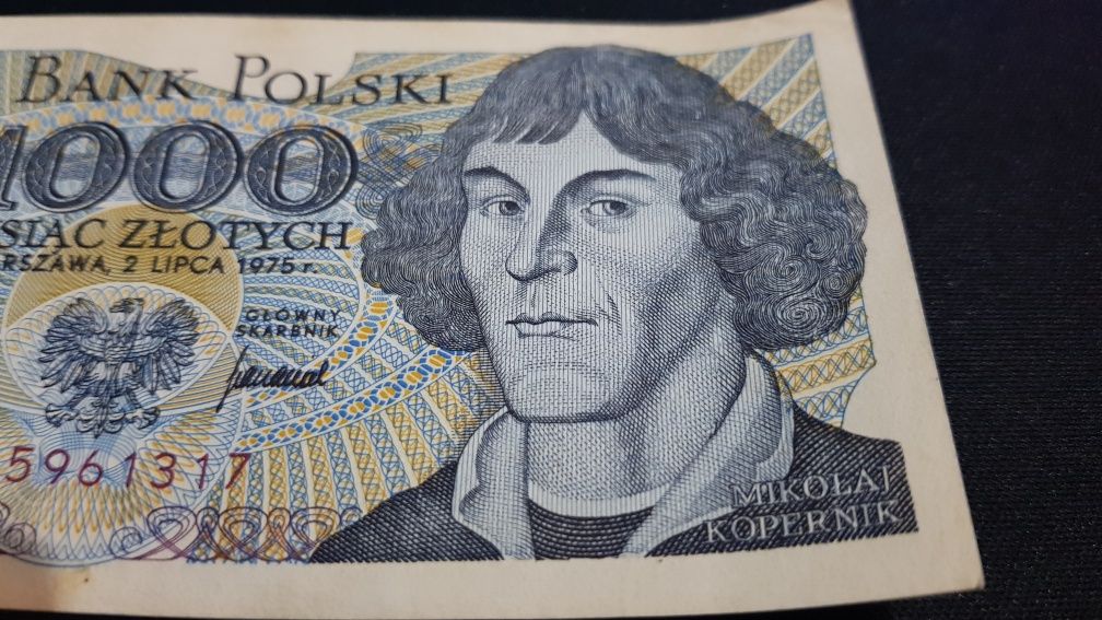 Banknot 1000 zł z 1975 r.