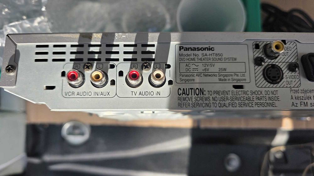 Conjunto de som Surround Home cinema da Panasonic SA-HT850