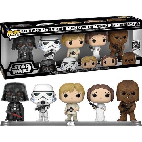 Funko Pop star wars 5 pack (2022 galactic convention)