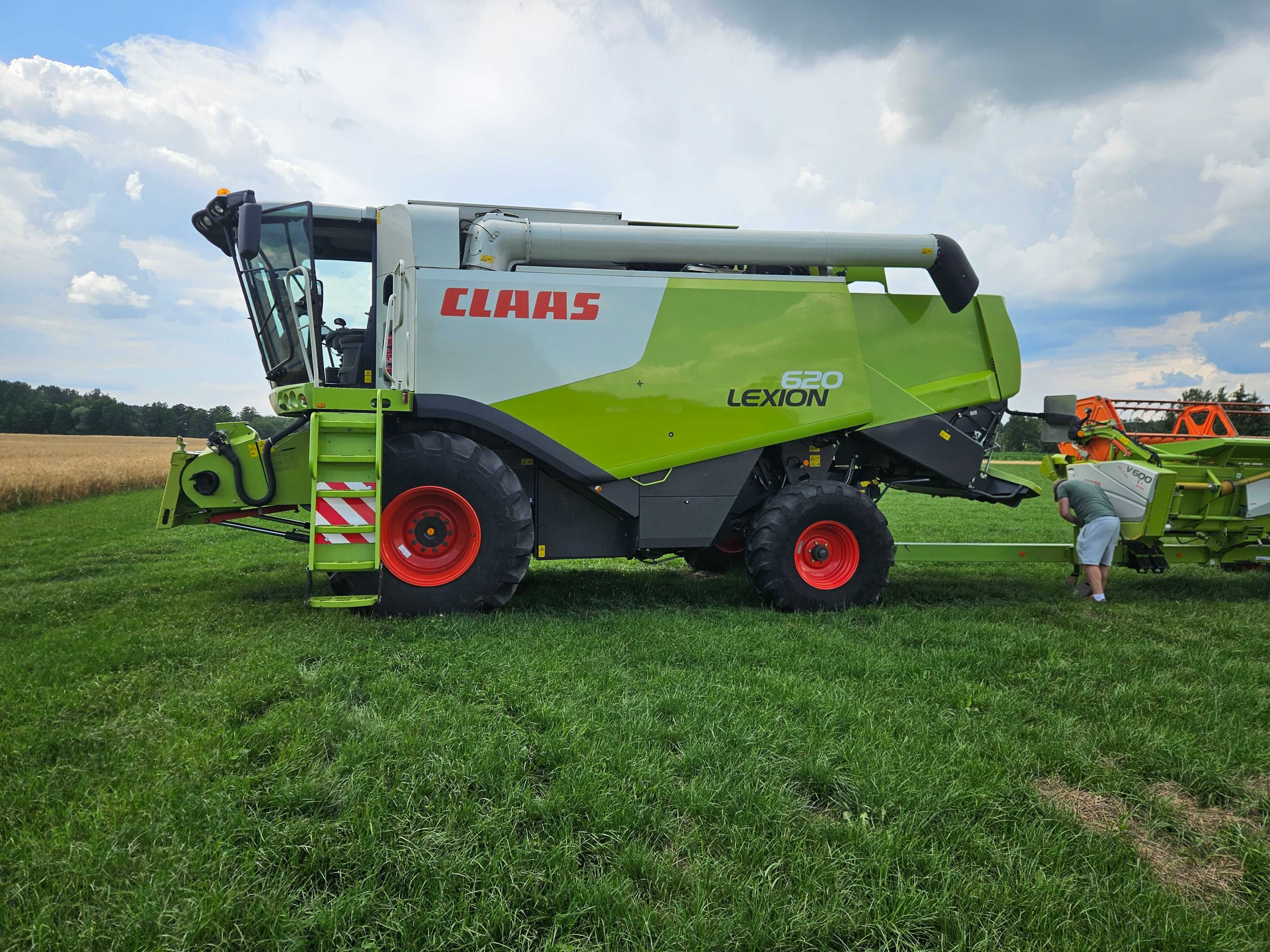 Kombajn zbozowy claas lexion 620 630