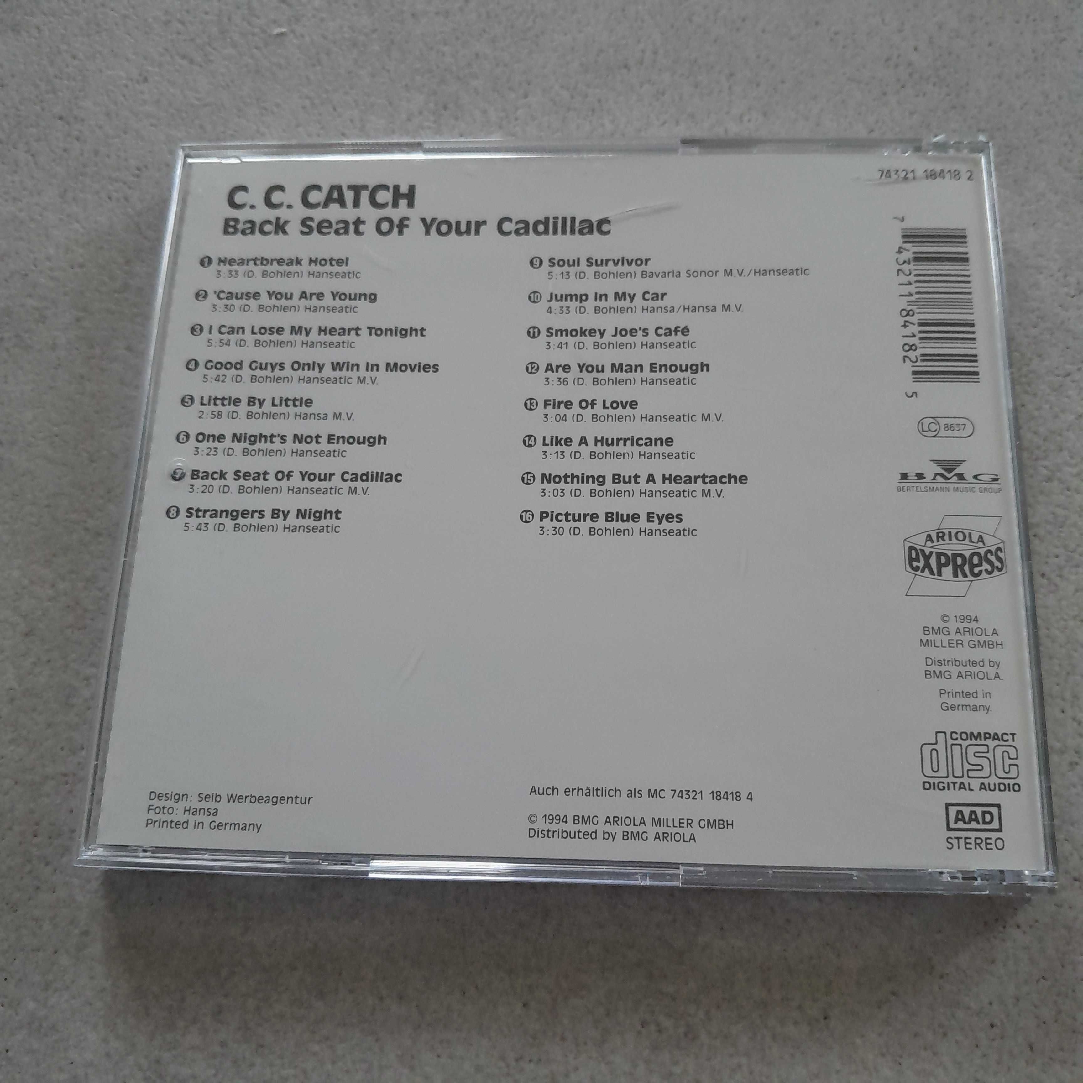 CC Catch - Back seat of your - CD