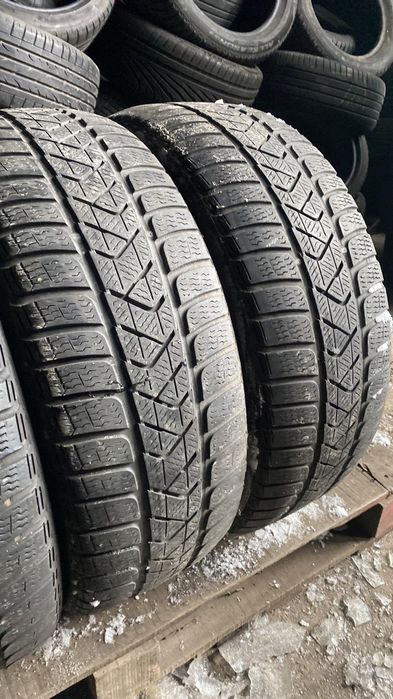 215.55.17 Pirelli 4шт зима шини резина з Европи БВ склад Харків БУ 55