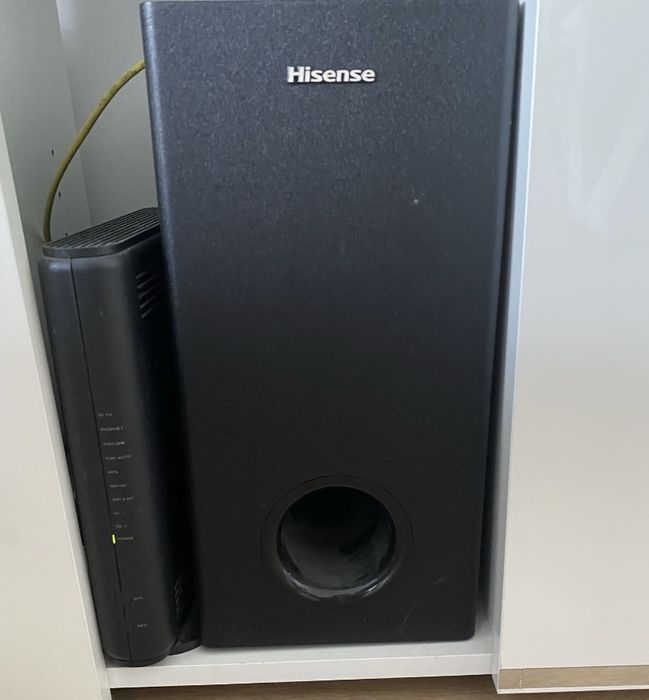 Soundbar Hisense potente - home theater e coluna subwoofer