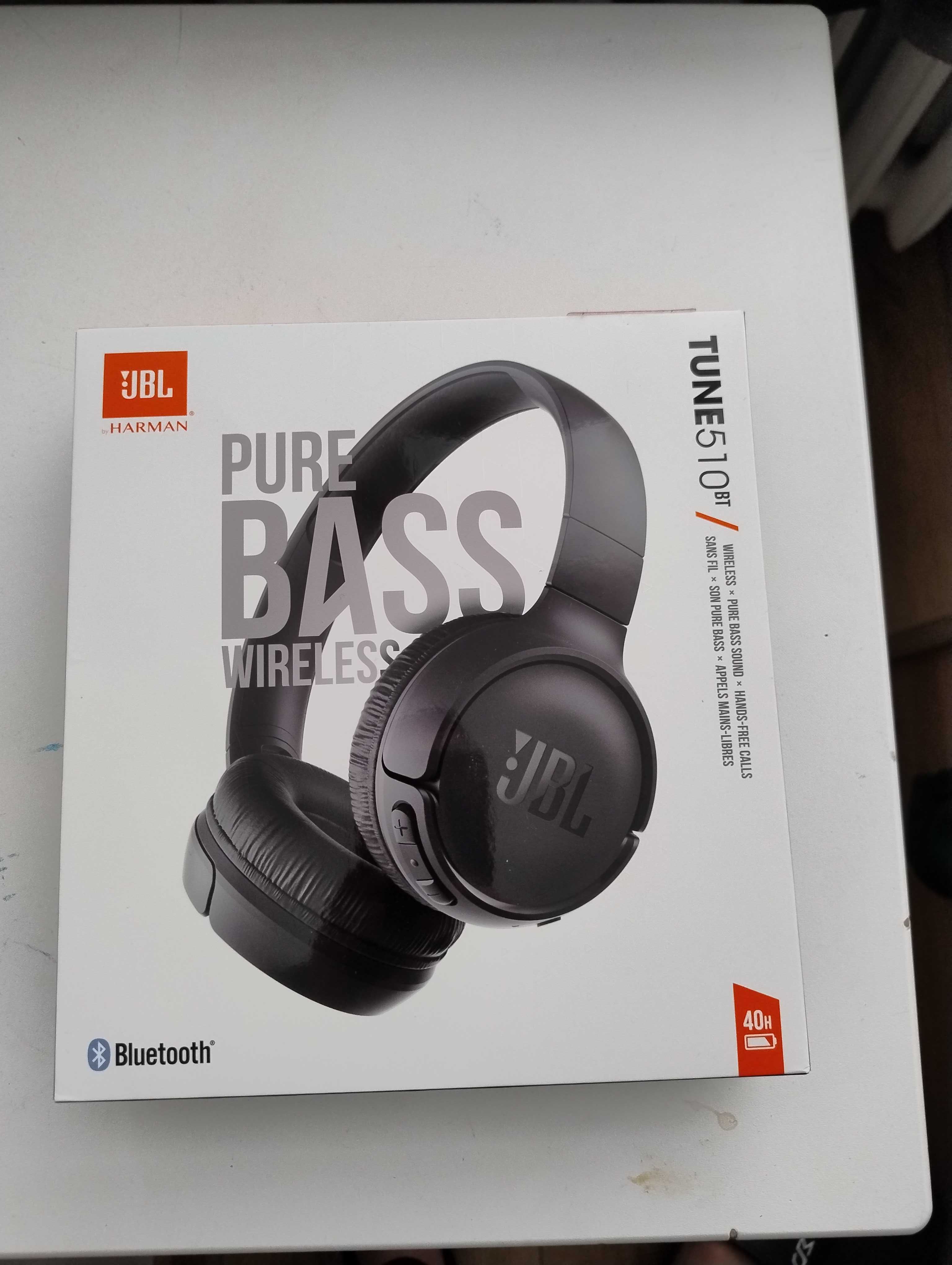 Наушники JBL Tune 510BT, черные