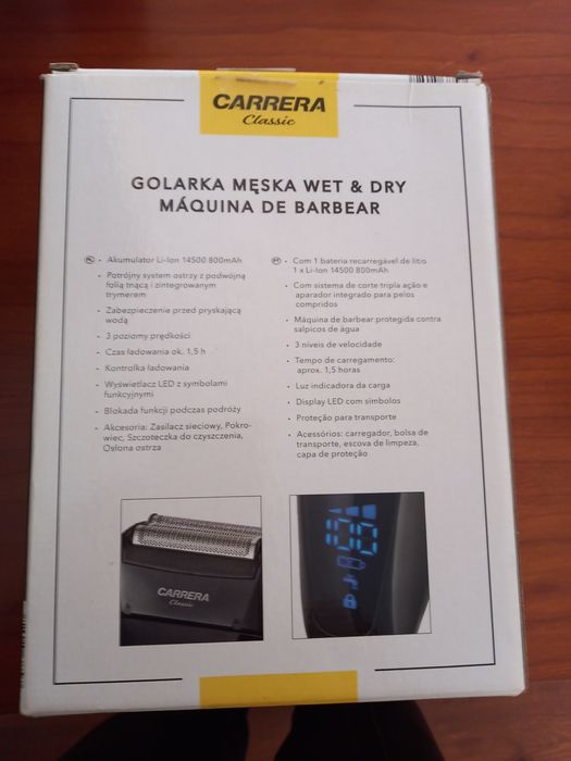 Máquina de barbear