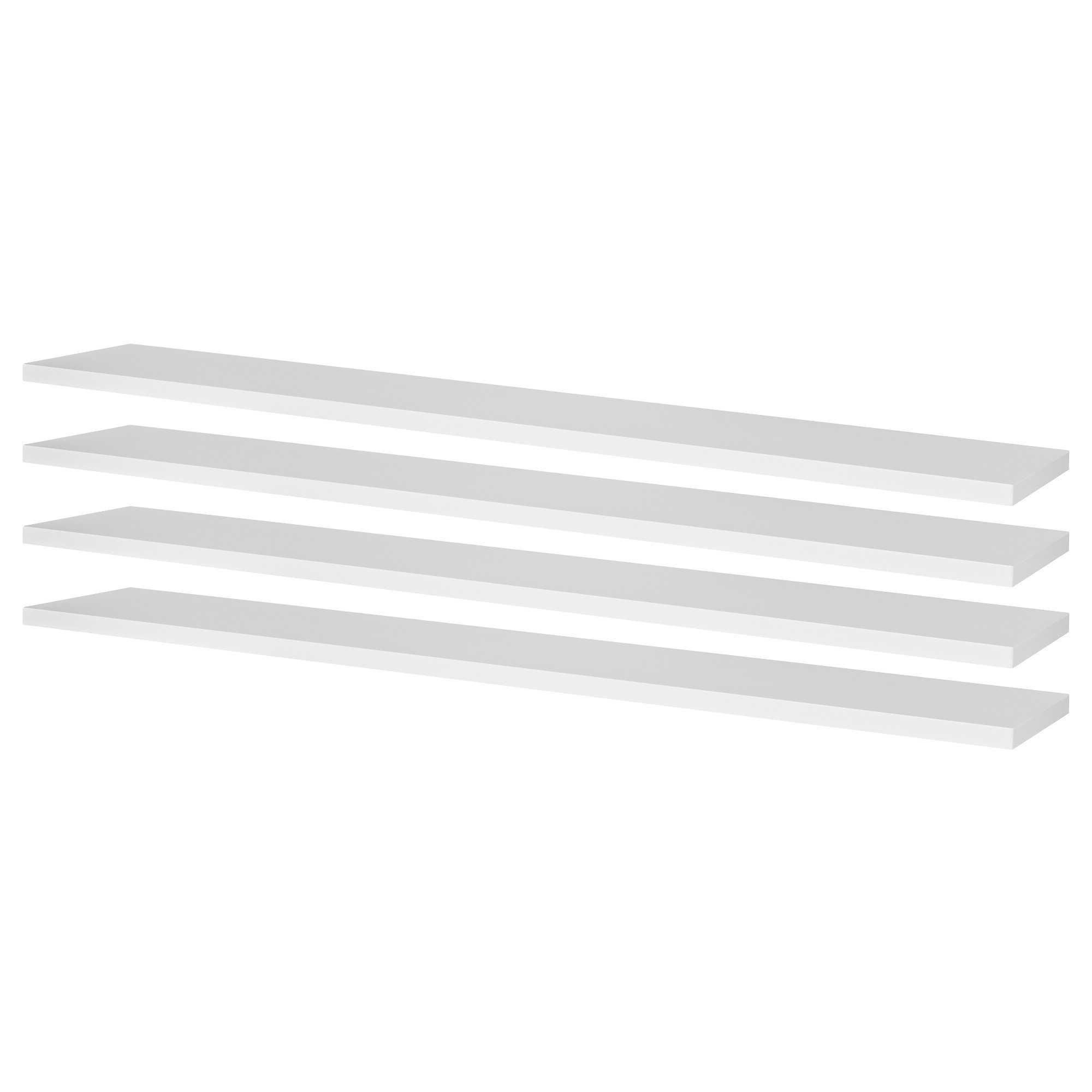 Ikea, Enetri, Niels Gammelgaard 4 nowe, białe półki 503.493.66