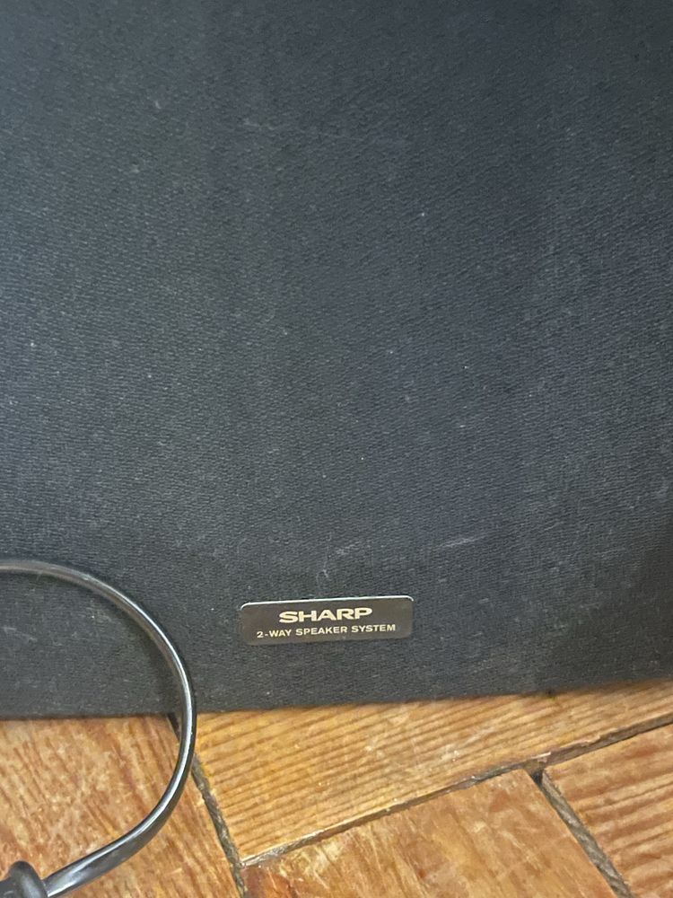 Aparelhagem Sharp com colunas