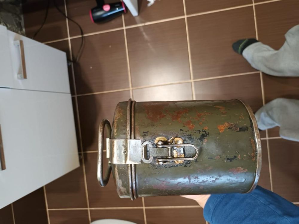 Puszka na smar od działa bofors