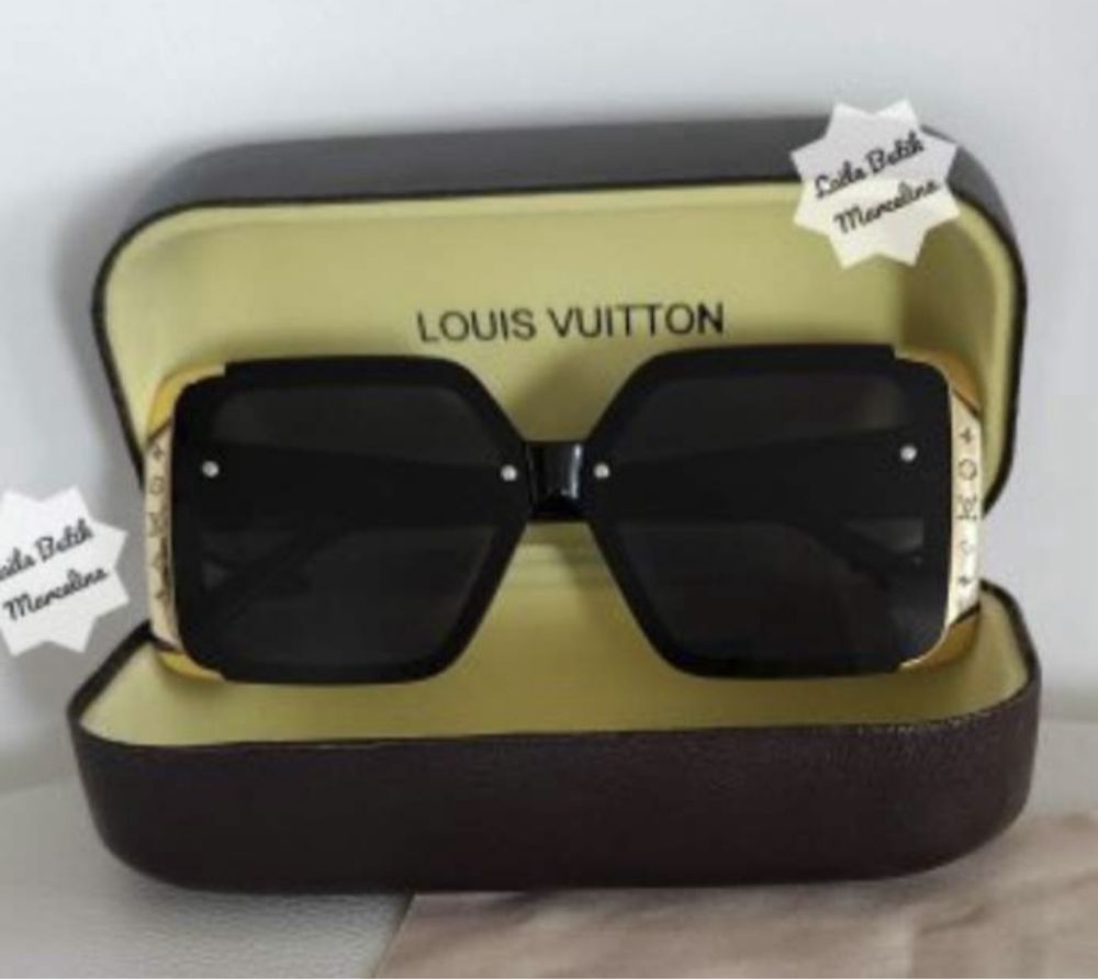Okulary przeciwsłoneczne lv Louis Vuitton 100% skóra naturalna
