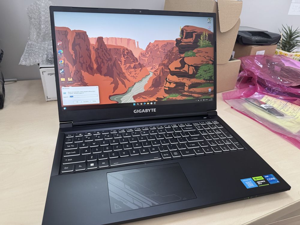 Ігровий ноутбук Gigabyte G5 (i5-12500H+RTX4060)