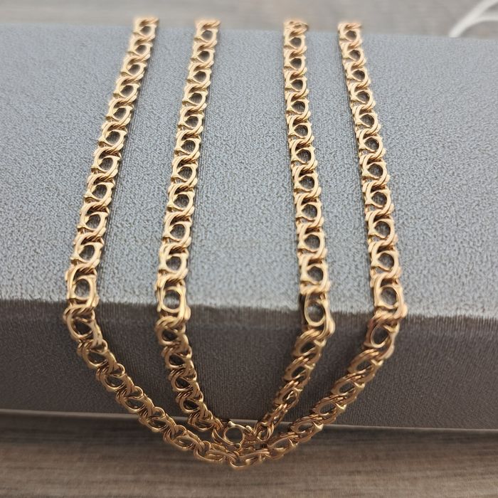 ‼Золотая цепочка цепь 7,50 гр, 60 см Золотий ланцюг Золото 585*