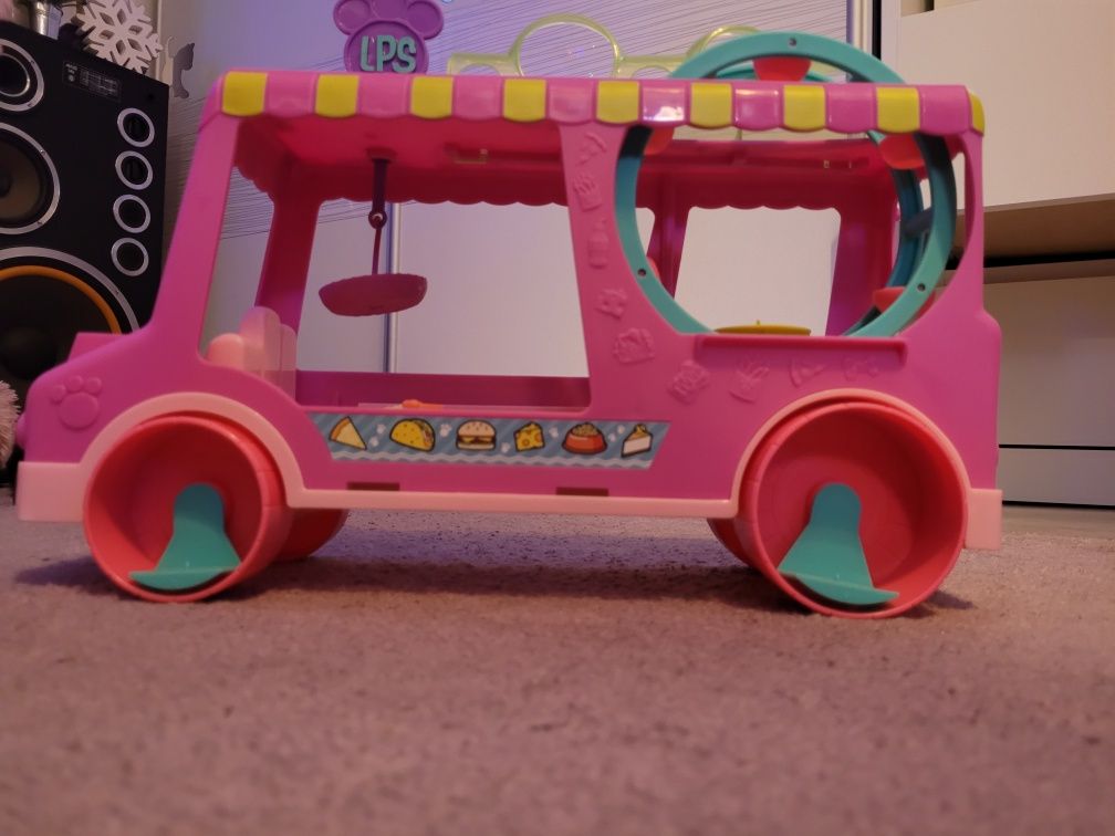 Littlest Pet Shop LPS, Food Truck, auto, samochód, autobus