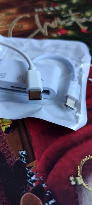 Картрідер 3 in 1 USB-C Card Reader на USB та SD/TF Card