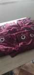 Conjunto 5 cortinados bordeaux
