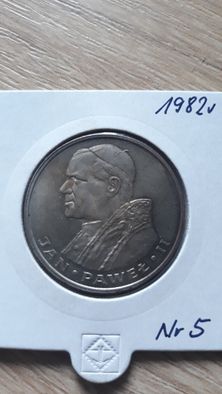 1000 zł Papież Jan Paweł II-1982 r.-Mennicza-#5