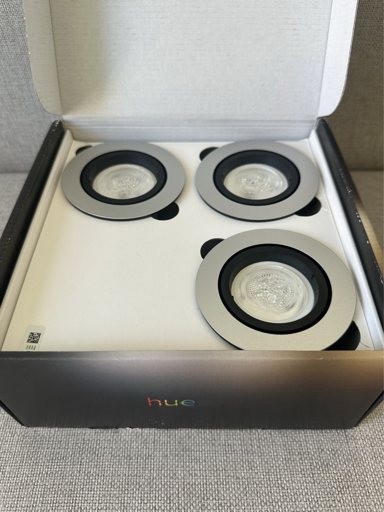 Philips hue Milliskin White Ambiance - reflekory, spoty, oczka gu10