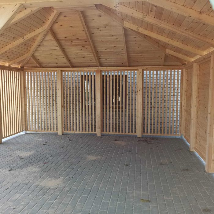 Wiata garażowa carport zadaszenie altana altanka 5x5