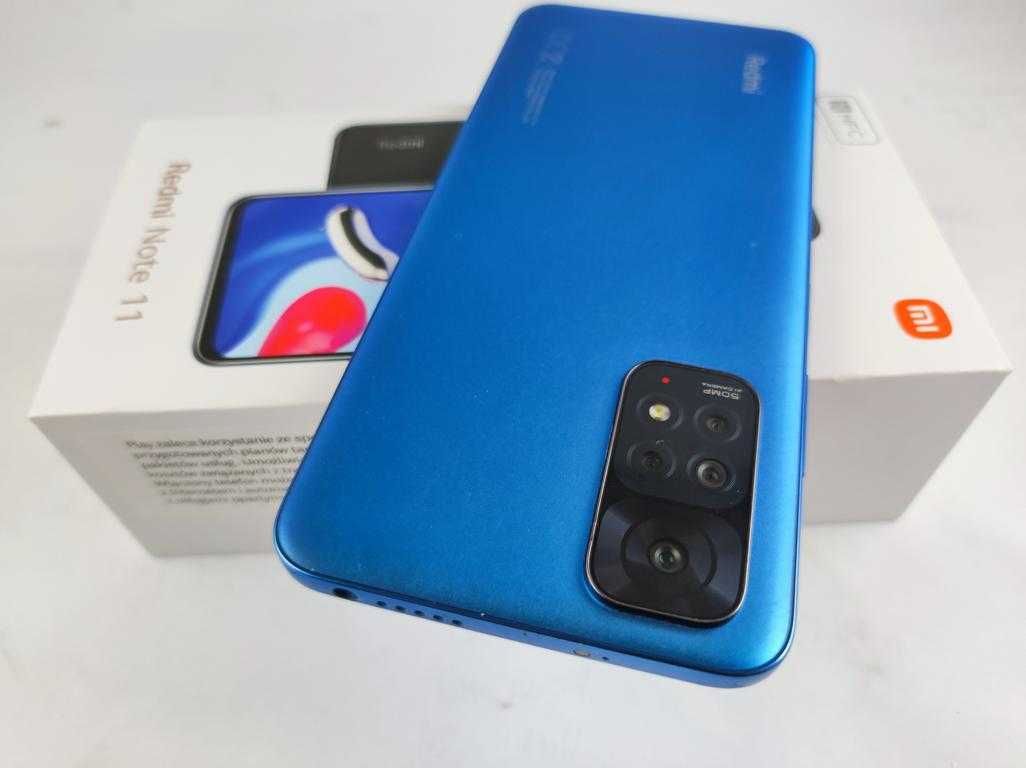 Xiaomi Redmi Note 11 4/128GB komplet ładny