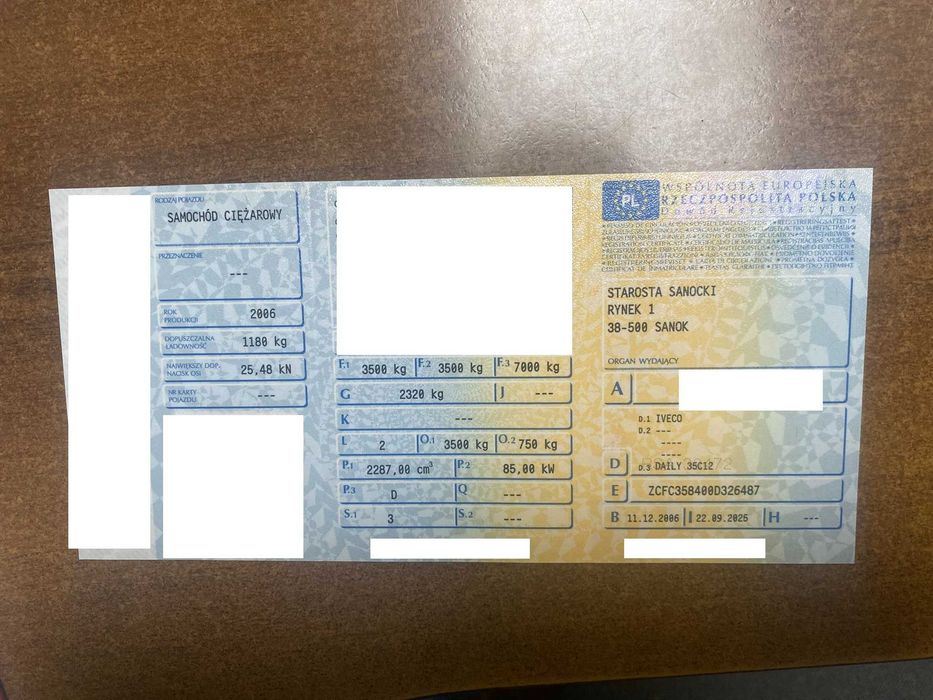 Iveco 35C12 na bliźniakach