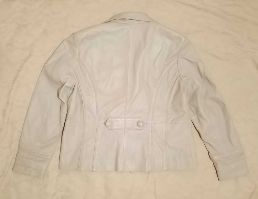 Женкий кожаный пиджак / куртка kaleidoscope 50-52