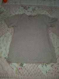 M Swetr sweterek ciążowy bluzka happymum szary srebrny 38 36