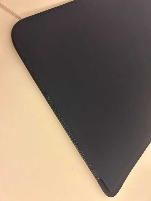 Чохол синій шкіра натуральна Apple MacBook Pro / Air