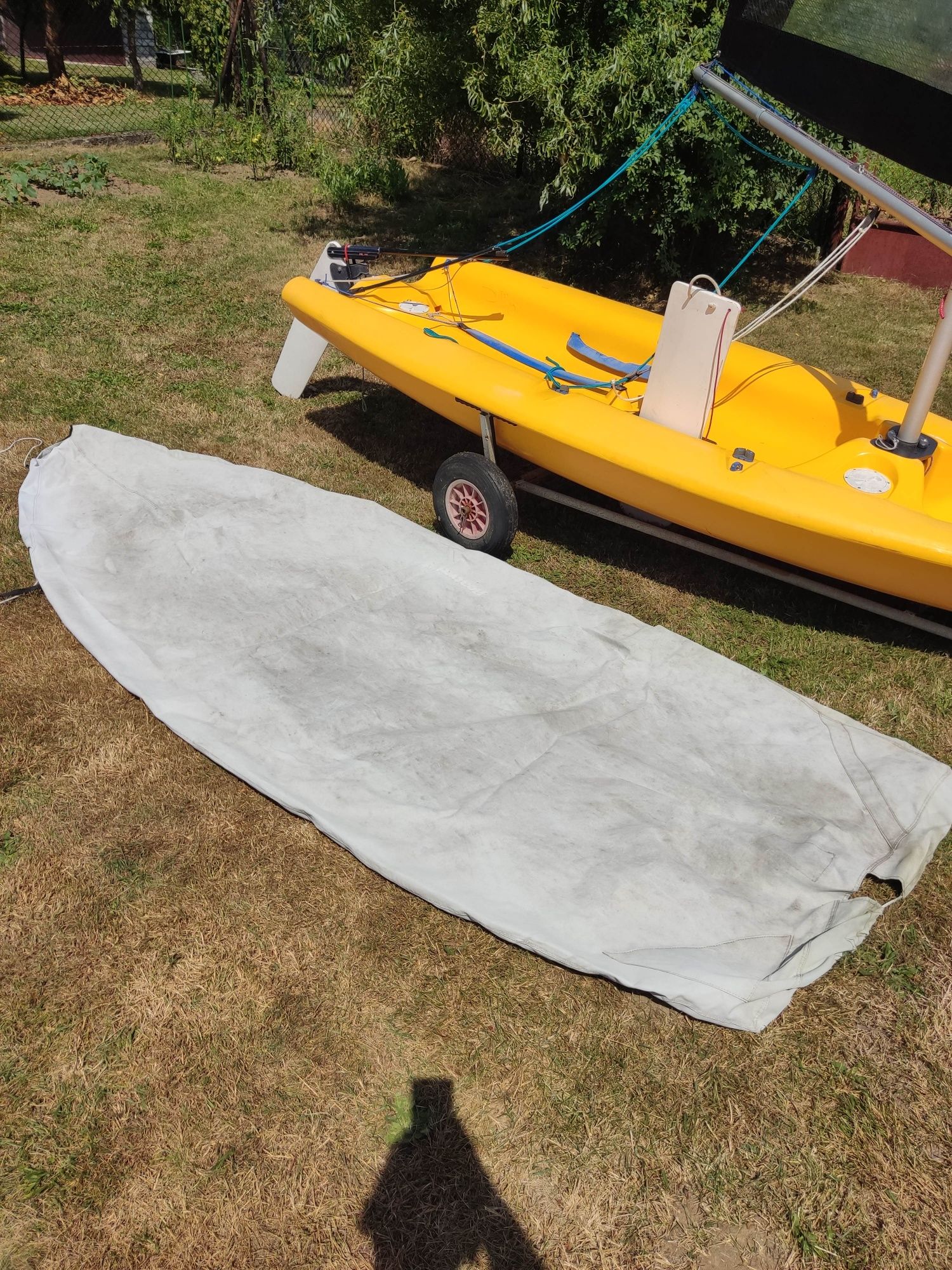Żaglówka Laser Pico + żagle Mylar + wózek slipowy - 2 szt