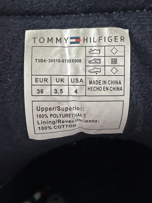 Sneakersy TOMMY HILFIGER - HIgh Top Lace-Up Sneaker White 36