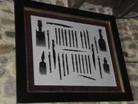 Quadro Artefactos Angolanos