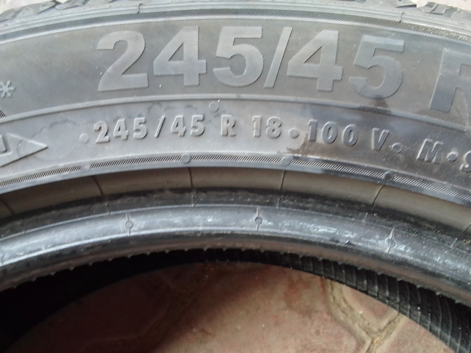 Opona zimowa 245/45r18 SEMPERIT 2021r 6.5mm