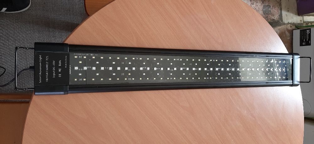Calha led para aquário
