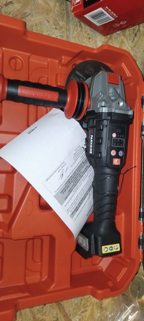 Akumulatorowa szlifierka kątowa 20V »PWSAP 20-Li F6