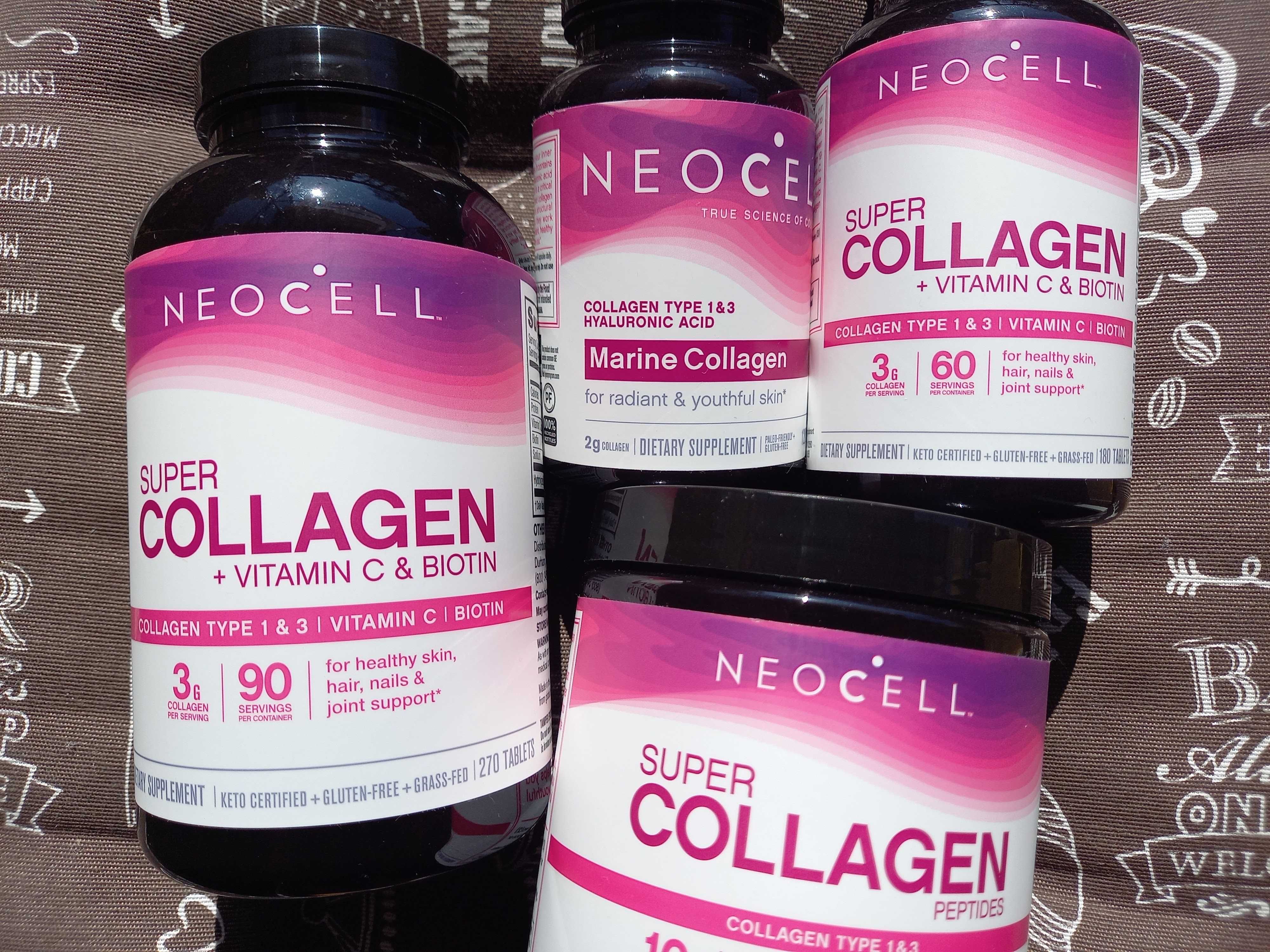 Морской коллаген колаген 3 1 super collagen neocell sport research