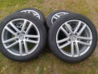 VW TOUAREG 7L FELGI  9J R19 5x130 ET60 19'' Audi Q7 255/50R19 Koła