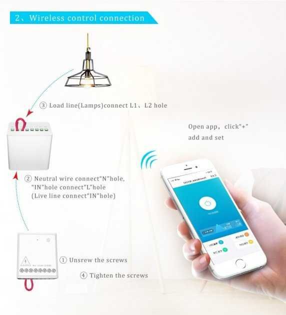 Двоканальний модуль реле Aqara Wireless Relay Controller Apple Homekit