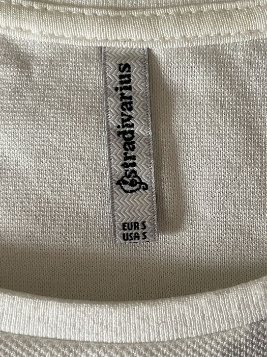 T-shirt manga comprida Stradivarius