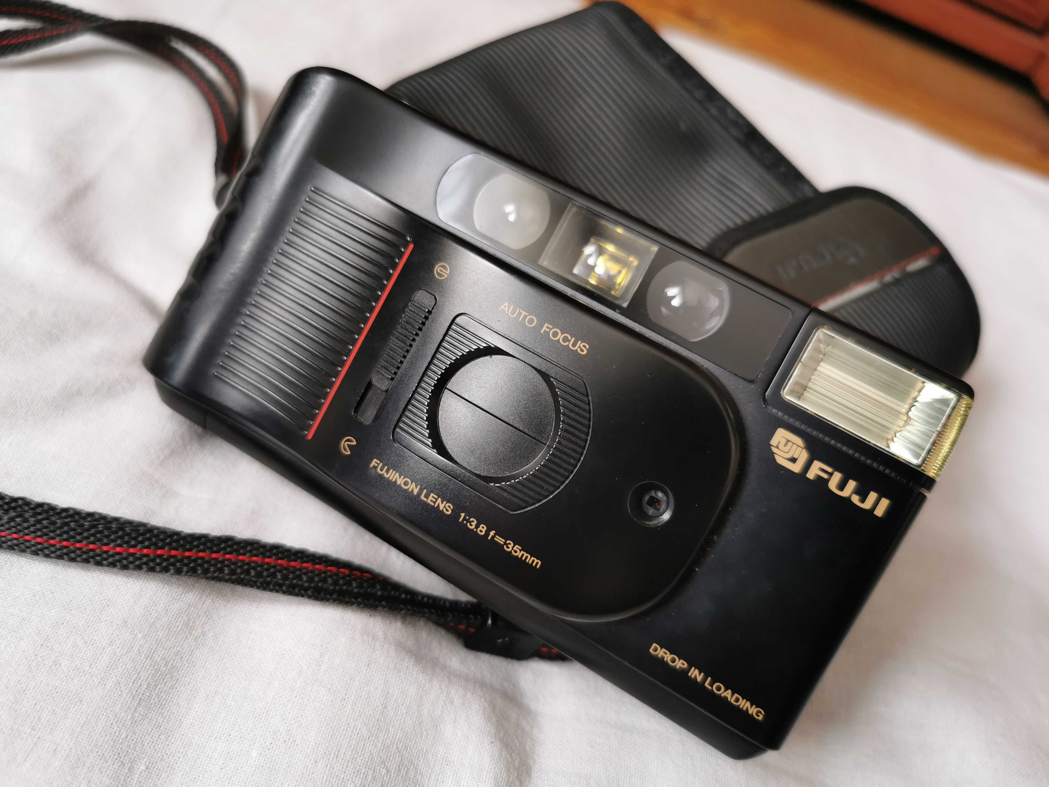 Aparat analogowy Aparat Fuji DL-120 35mm film camera 100% sprawny
